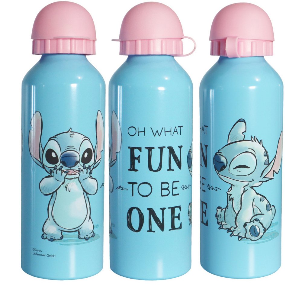 Disney Trinkflasche Disney Lilo und Stitch Aluminium Wasserflasche Flasche 500 ml von Disney