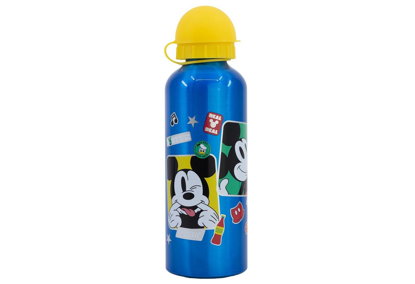 Disney Trinkflasche Disney Mickey Maus Aluminium Wasserflasche Flasche 530 ml von Disney