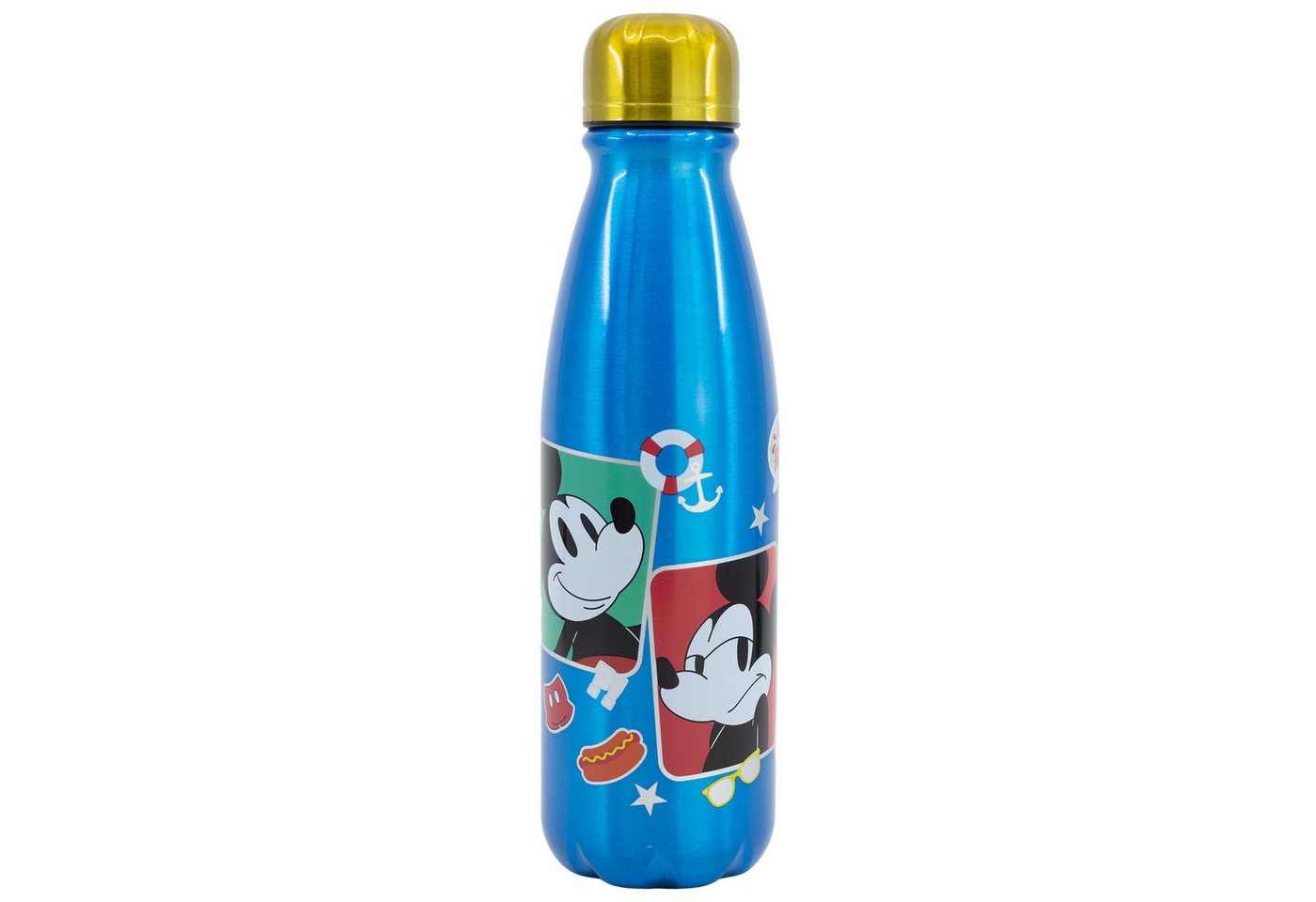 Disney Trinkflasche Disney Mickey Maus Aluminium Wasserflasche Flasche 600 ml von Disney