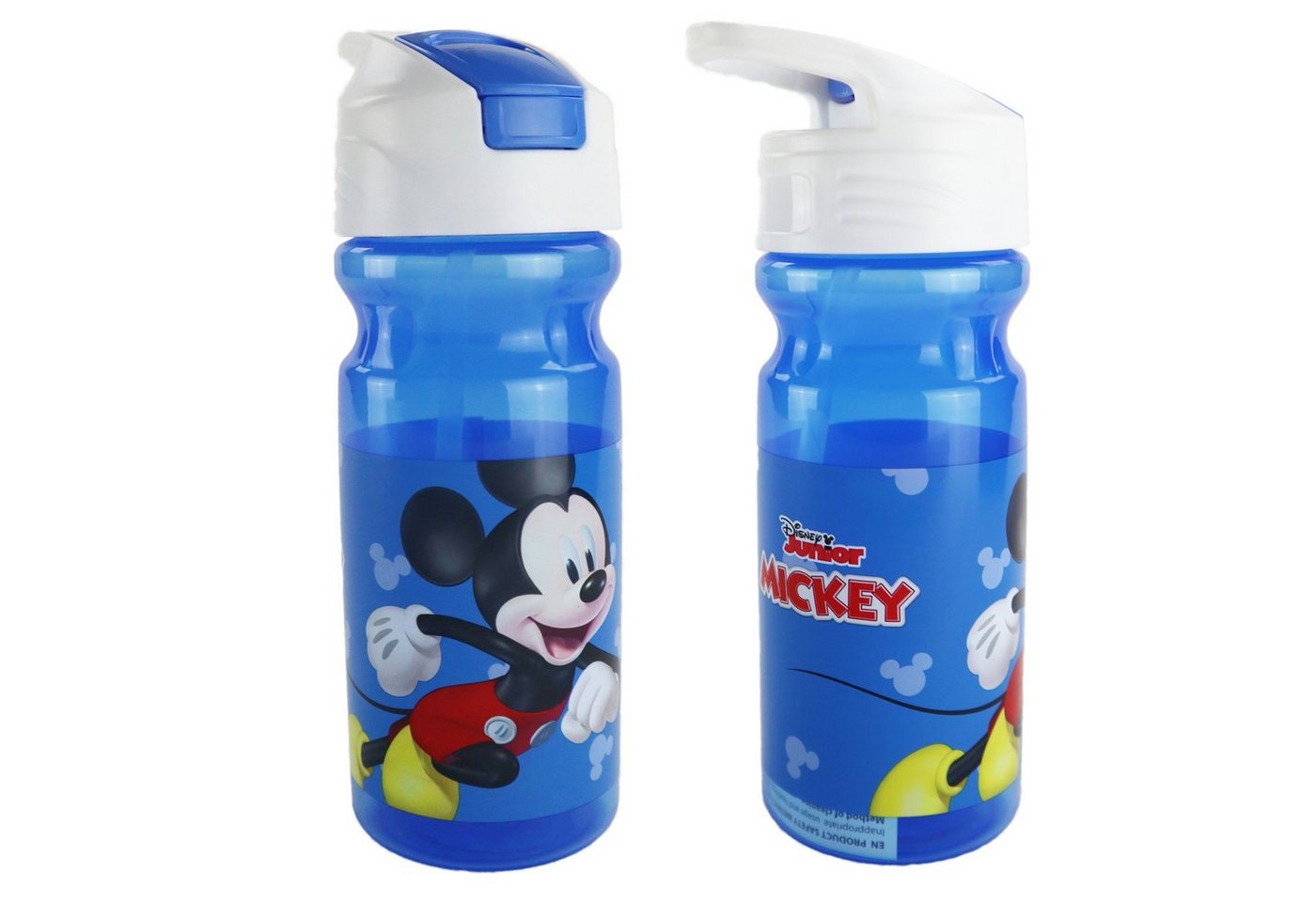 Disney Trinkflasche Disney Mickey Maus Wasserflasche Flasche 500 ml Griff Strohhalm von Disney