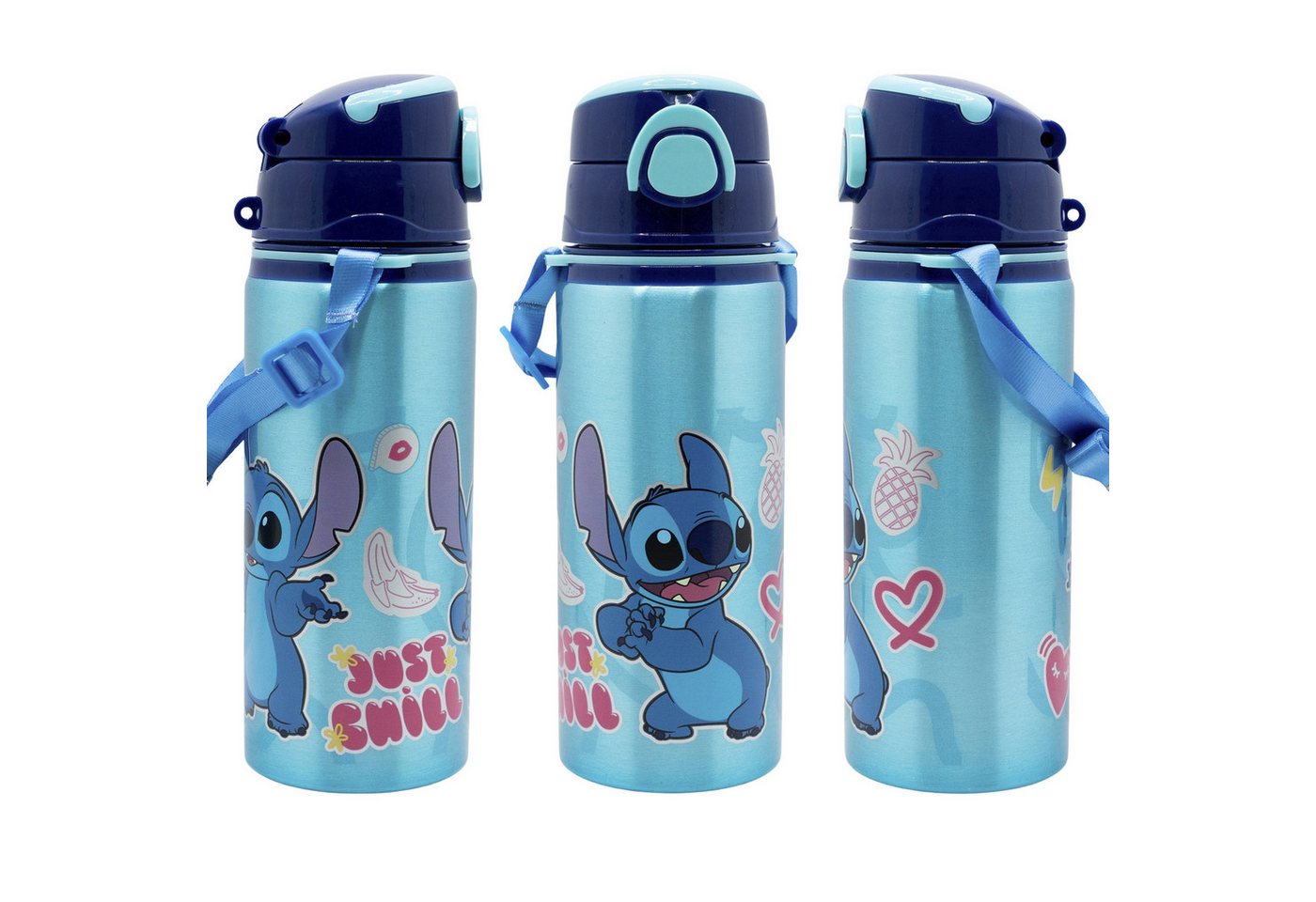 Disney Trinkflasche Disney Stitch Aluminium Wasserflasche Flasche 730 ml Disney Trinkflasche Disney Stitch Aluminium Wasserflasche Flasche 730 ml von Disney