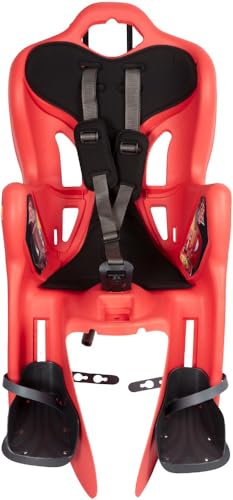 Disney Unisex – Babys Cars Fahrradsitz, rot, bis 22 kg Körpergewicht von Disney