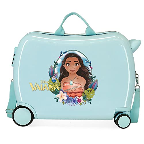 Disney Vaiana Koffer für Kinder, blau, 50 x 39 x 20 cm, Hartschale, ABS-Kunststoff, seitlicher Zahlenschloss, 34 l, 1,8 kg, 4 Räder, Blau, Talla Unica, Trolley, blau, Talla Unica, Koffer mit Rollen Disney Vaiana Koffer für Kinder, blau, 50 x 39 x 20 cm, Hartschale, ABS-Kunststoff, seitlicher Zahlenschloss, 34 l, 1,8 kg, 4 Räder, Blau, Talla Unica, Trolley, blau, Talla Unica, Koffer mit Rollen von Disney