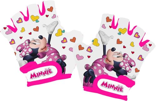 Fahrradhandschuhe Minnie Mouse Weiß Fahrradhandschuhe Minnie Mouse Weiß von Disney