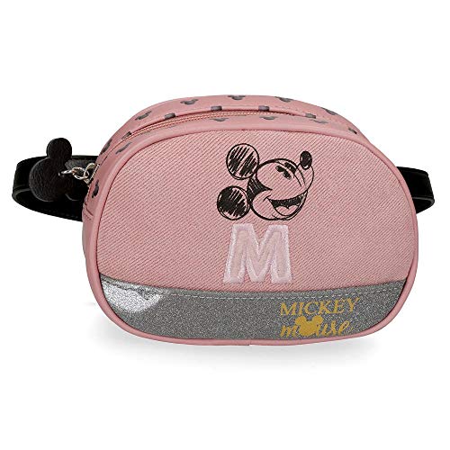 Disney Mickey The Blogger Kleine Gürteltasche Rosa 17x12x6 cms PVC und Polyester Disney Mickey The Blogger Kleine Gürteltasche Rosa 17x12x6 cms PVC und Polyester von Disney