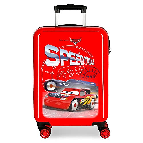 Disney Cars Speed Trails Kabinenkoffer Rot 38x55x20 cms Hartschalen ABS Kombinationsschloss 34L 2,6Kgs 4 Doppelräder Handgepäck Disney Cars Speed Trails Kabinenkoffer Rot 38x55x20 cms Hartschalen ABS Kombinationsschloss 34L 2,6Kgs 4 Doppelräder Handgepäck von Disney