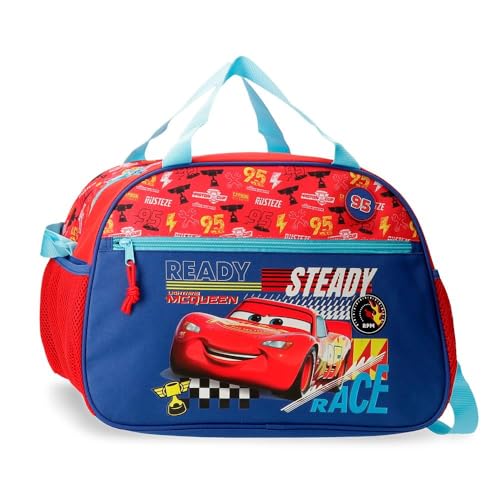 Joumma Disney Cars Lets Race Reisetasche, Rot, 40 x 28 x 22 cm, Polyester, 24,64 l, rot, Reisetasche Joumma Disney Cars Lets Race Reisetasche, Rot, 40 x 28 x 22 cm, Polyester, 24,64 l, rot, Reisetasche von Disney