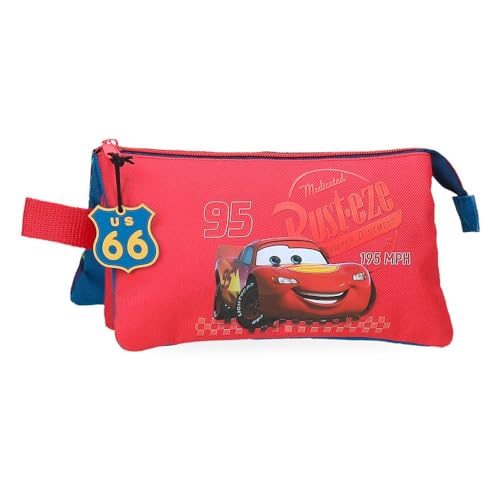 Disney Joumma Bags, Cars RD Trip, Federmäppchen für die Schule, Kulturbeutel für Kinder, aus Polyester., rot, Dreifaches Federmäpp Disney Joumma Bags, Cars RD Trip, Federmäppchen für die Schule, Kulturbeutel für Kinder, aus Polyester., rot, Dreifaches Federmäpp von Disney