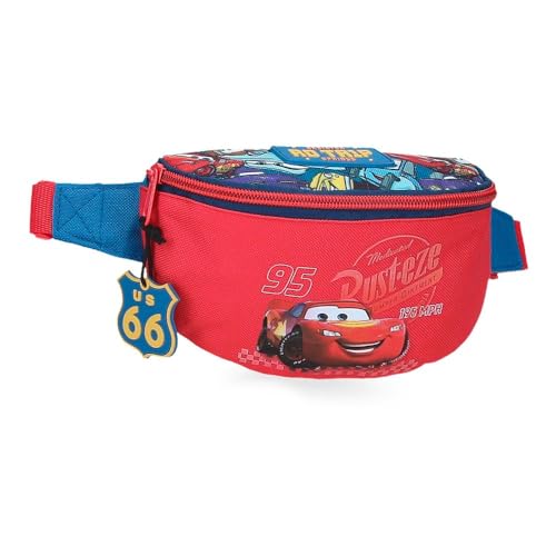 Disney Joumma Cars RD Trip Gürteltasche, Rot, 27 x 11 x 6,5 cm, Polyester, L, rot, Hüfttasche von Disney