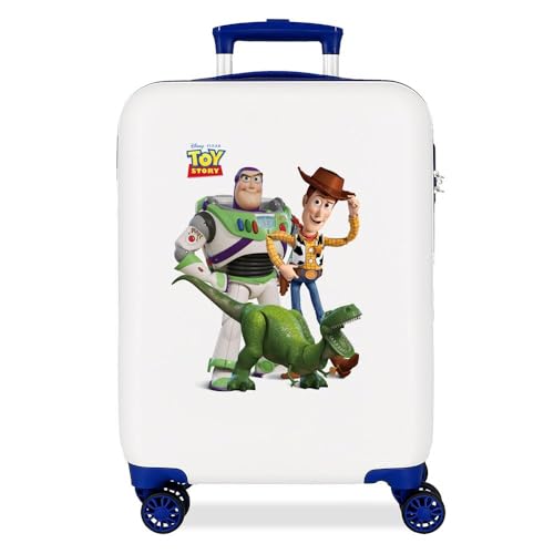 Joumma Disney Family Pixar Kabinenkoffer, weiß, 38 x 55 x 20 cm, starr, 2 kg, 2 kg, 35 l, Handgepäck, weiß, Talla única, Kabinenkoffer Joumma Disney Family Pixar Kabinenkoffer, weiß, 38 x 55 x 20 cm, starr, 2 kg, 2 kg, 35 l, Handgepäck, weiß, Talla única, Kabinenkoffer von Disney