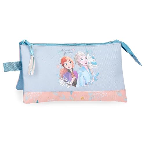 Disney Joumma Bags, Frozen Believe in The Journey, Federmäppchen, Schulmäppchen, Kulturbeutel, Organizer-Größe, seitlicher Griff., blau, Believe Federmäppchen Disney Joumma Bags, Frozen Believe in The Journey, Federmäppchen, Schulmäppchen, Kulturbeutel, Organizer-Größe, seitlicher Griff., blau, Believe Federmäppchen von Disney