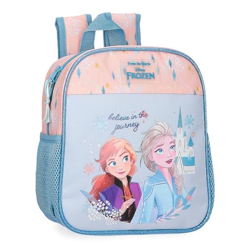 Disney Joumma Bags, Frozen Believe in The Journey, Kinderrucksack, Schulrucksack, aus Polyester, breite und verstellbare Träger, mehrere Taschen und Fächer., blau, Kindergarten-Rucksack Disney Joumma Bags, Frozen Believe in The Journey, Kinderrucksack, Schulrucksack, aus Polyester, breite und verstellbare Träger, mehrere Taschen und Fächer., blau, Kindergarten-Rucksack von Disney