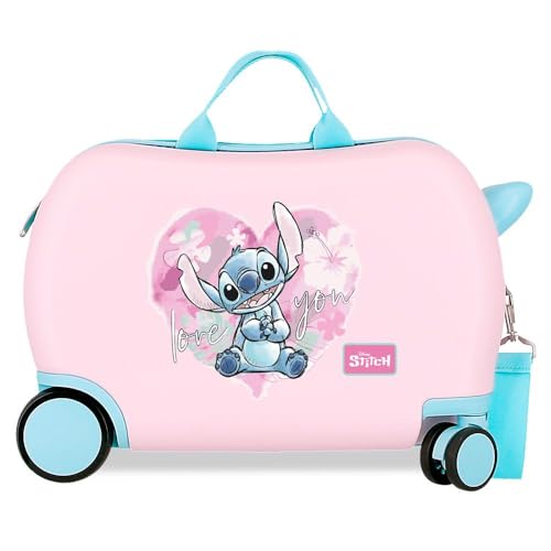 Joumma Disney Heart Stitch Kinderkoffer rosa 45 x 31 x 20 cm starr 1,8 kg Seitenkombinationsverschluss ABS 1,8 kg 27,9 l Handgepäck, Rosa, Talla única, Kinderkoffer Joumma Disney Heart Stitch Kinderkoffer rosa 45 x 31 x 20 cm starr 1,8 kg Seitenkombinationsverschluss ABS 1,8 kg 27,9 l Handgepäck, Rosa, Talla única, Kinderkoffer von Disney