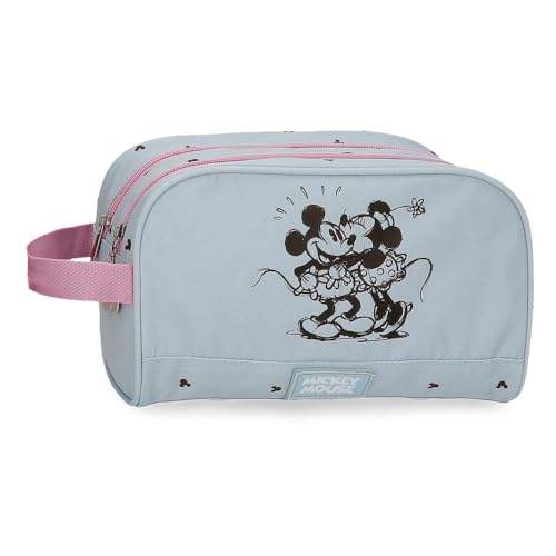 Disney Joumma Bags Mickey & Minnie Kisses Schulmäppchen, Federmäppchen für Kinder, Organisieren und Transportieren von Stiften und Stiften., blau, Kulturbeutel Disney Joumma Bags Mickey & Minnie Kisses Schulmäppchen, Federmäppchen für Kinder, Organisieren und Transportieren von Stiften und Stiften., blau, Kulturbeutel von Disney