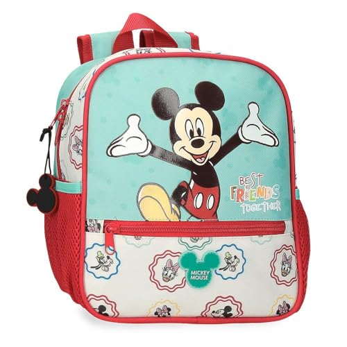 Disney Joumma Bags, Disney Mickey Best Friends Together, Schulrucksack, Kindergartenrucksack, aus Polyester, mit Tragegriff Oben, Breiten und verstellbaren Schulterriemen, Mehreren Taschen Disney Joumma Bags, Disney Mickey Best Friends Together, Schulrucksack, Kindergartenrucksack, aus Polyester, mit Tragegriff Oben, Breiten und verstellbaren Schulterriemen, Mehreren Taschen von Disney