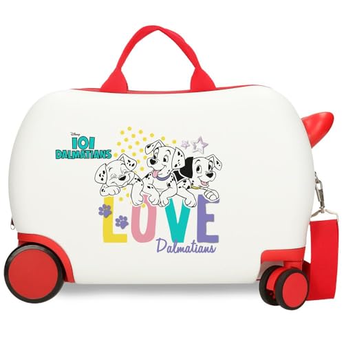 Joumma Disney Mickey Mountain Kinderkoffer, weiß, 45 x 31 x 20 cm, starr, 1,8 kg, ABS-Seitenkombinationsverschluss, 1,8 kg, 27,9 l, Handgepäck, weiß, Talla única, Kinderkoffer Joumma Disney Mickey Mountain Kinderkoffer, weiß, 45 x 31 x 20 cm, starr, 1,8 kg, ABS-Seitenkombinationsverschluss, 1,8 kg, 27,9 l, Handgepäck, weiß, Talla única, Kinderkoffer von Disney