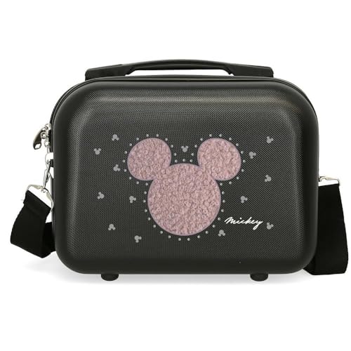 Joumma Disney Mickey-Stücke, anpassbar, Schwarz, 29 x 21 x 15 cm, starr, ABS, 9,14 l, 0,8 kg, Schwarz, Brauchen anpassbar von Disney