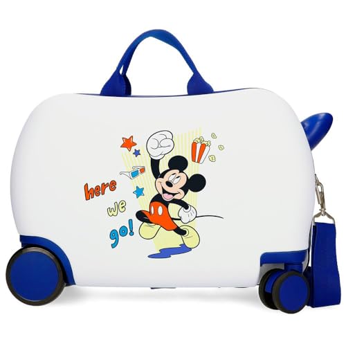 Joumma Disney Mickey & Minnie, Kinderkoffer, Mehrfarbig, 45 x 31 x 20 cm, starr, 1,8 kg, ABS-Kunststoff, 1,8 kg, 27,9 l, Handgepäck, bunt, Talla única, Kinderkoffer Joumma Disney Mickey & Minnie, Kinderkoffer, Mehrfarbig, 45 x 31 x 20 cm, starr, 1,8 kg, ABS-Kunststoff, 1,8 kg, 27,9 l, Handgepäck, bunt, Talla única, Kinderkoffer von Disney