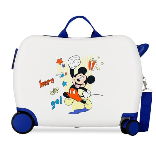 Joumma Disney Mickey & Minnie Kinderkoffer, Mehrfarbig, 50 x 38 x 20 cm, starr, 1,8 kg, seitlicher Kombinationsverschluss, ABS, 1,8 kg, 38 l, Handgepäck, bunt, Talla única, Kinderkoffer Joumma Disney Mickey & Minnie Kinderkoffer, Mehrfarbig, 50 x 38 x 20 cm, starr, 1,8 kg, seitlicher Kombinationsverschluss, ABS, 1,8 kg, 38 l, Handgepäck, bunt, Talla única, Kinderkoffer von Disney