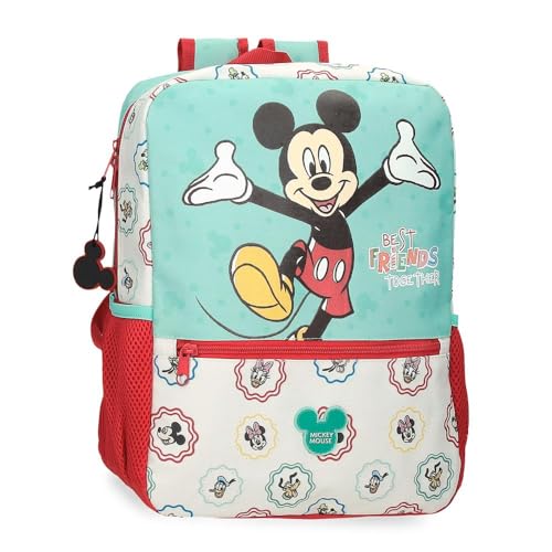 Disney Joumma Bags, Disney Mickey Best Friends Together, Schulrucksack, Kindergartenrucksack, aus Polyester, mit Tragegriff Oben, Breiten und verstellbaren Schulterriemen, Mehreren Taschen Disney Joumma Bags, Disney Mickey Best Friends Together, Schulrucksack, Kindergartenrucksack, aus Polyester, mit Tragegriff Oben, Breiten und verstellbaren Schulterriemen, Mehreren Taschen von Disney