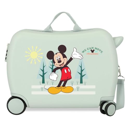 Joumma Disney Micky & Minnie, Kinderkoffer, Grün, 50 x 38 x 20 cm, starr, 1,8 kg, ABS, 1,8 kg, 38 l, Handgepäck, grün, Talla única, Kinderkoffer Joumma Disney Micky & Minnie, Kinderkoffer, Grün, 50 x 38 x 20 cm, starr, 1,8 kg, ABS, 1,8 kg, 38 l, Handgepäck, grün, Talla única, Kinderkoffer von Disney