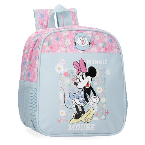 Joumma Disney Minnie, Happy, Vorschulrucksack, anpassbar, Blau, 23 x 25 x 10 cm, Polyester, 5,75 l, blau, Talla única, Anpassbarer Rucksack für die Vorschule Joumma Disney Minnie, Happy, Vorschulrucksack, anpassbar, Blau, 23 x 25 x 10 cm, Polyester, 5,75 l, blau, Talla única, Anpassbarer Rucksack für die Vorschule von Disney