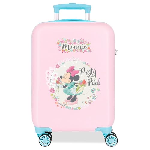 Joumma Disney Minnie-Blumen-Kabinenkoffer, Rosa, 33 x 50 x 20 cm, starr, 2 kg, 2 kg, 33 l, Handgepäck, Rosa, Talla única, Kabinenkoffer Joumma Disney Minnie-Blumen-Kabinenkoffer, Rosa, 33 x 50 x 20 cm, starr, 2 kg, 2 kg, 33 l, Handgepäck, Rosa, Talla única, Kabinenkoffer von Disney