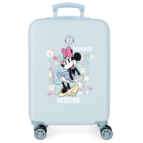 Joumma Disney Minnie-Happy-Kabinenkoffer, blau, 38 x 55 x 20 cm, starr, 2 kg, 2 kg, 35 l, Handgepäck, blau, Talla única, Kabinenkoffer Joumma Disney Minnie-Happy-Kabinenkoffer, blau, 38 x 55 x 20 cm, starr, 2 kg, 2 kg, 35 l, Handgepäck, blau, Talla única, Kabinenkoffer von Disney