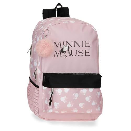 Joumma Disney Minnie Heads Schulrucksack, tragbar, 15,6 Zoll, Rosa, 31 x 44 x 15 cm, Polyester, 30,98 l, Rosa, Talla única, Schulrucksack Joumma Disney Minnie Heads Schulrucksack, tragbar, 15,6 Zoll, Rosa, 31 x 44 x 15 cm, Polyester, 30,98 l, Rosa, Talla única, Schulrucksack von Disney