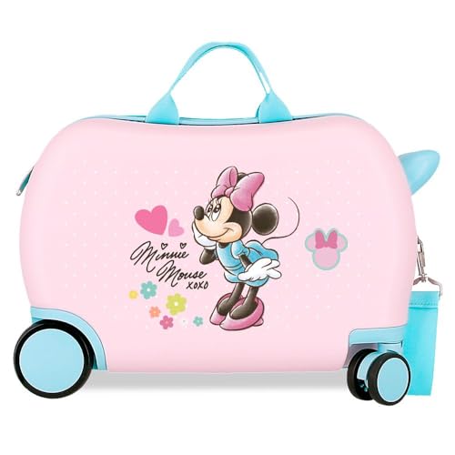 Joumma Disney Minnie Imagine Kinderkoffer, Rosa, 45 x 31 x 20 cm, starr, 1,8 kg, seitlicher Kombinationsverschluss, ABS, 1,8 kg, 27,9 l, Handgepäck, Rosa, Talla única, Kinderkoffer Joumma Disney Minnie Imagine Kinderkoffer, Rosa, 45 x 31 x 20 cm, starr, 1,8 kg, seitlicher Kombinationsverschluss, ABS, 1,8 kg, 27,9 l, Handgepäck, Rosa, Talla única, Kinderkoffer von Disney