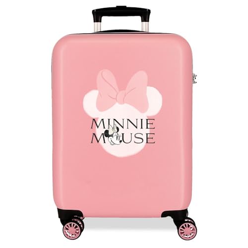 Joumma Disney Minnie-Koffer, Rosa, 38 x 55 x 20 cm, starr, 2 kg, seitlicher Kombinationsverschluss, ABS, 2 kg, 35 l, Handgepäck, Rosa, Talla única, Kabinenkoffer Joumma Disney Minnie-Koffer, Rosa, 38 x 55 x 20 cm, starr, 2 kg, seitlicher Kombinationsverschluss, ABS, 2 kg, 35 l, Handgepäck, Rosa, Talla única, Kabinenkoffer von Disney