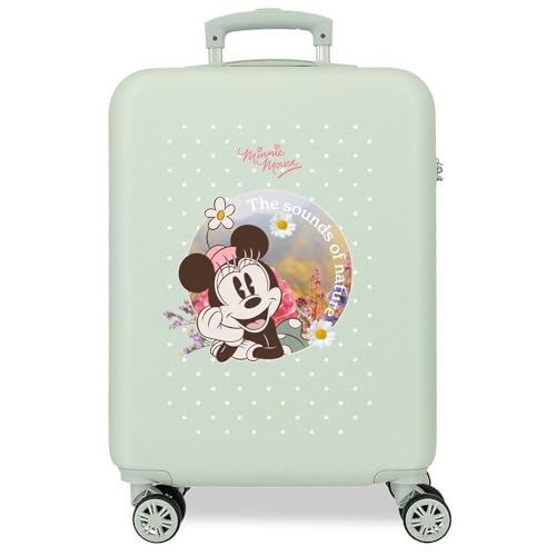 Joumma Bags Disney Minnie-Wildnatur-Kabinenkoffer, ABS-Kunststoff, robust, leicht, grün, Koffer Joumma Bags Disney Minnie-Wildnatur-Kabinenkoffer, ABS-Kunststoff, robust, leicht, grün, Koffer von Disney