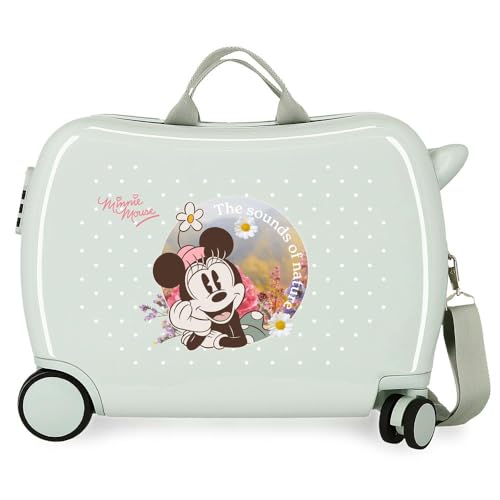 Joumma Bags Disney Minnie-Wildnatur-Kabinenkoffer, ABS-Kunststoff, robust, leicht, grün, Kinderkoffer Joumma Bags Disney Minnie-Wildnatur-Kabinenkoffer, ABS-Kunststoff, robust, leicht, grün, Kinderkoffer von Disney