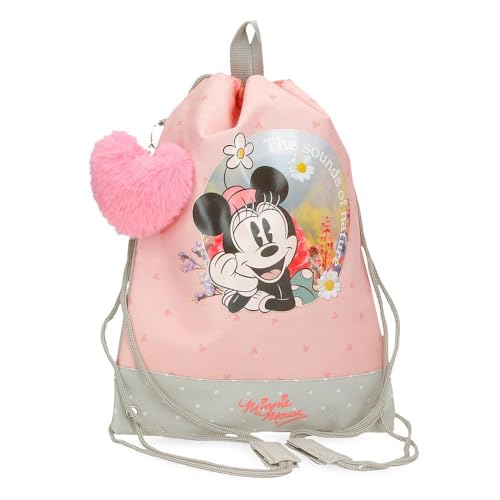 Joumma Disney Minnie-Wildnature-Snacktasche, Grün, 27 x 34 cm, Polyester, grün, Snacktasche von Disney