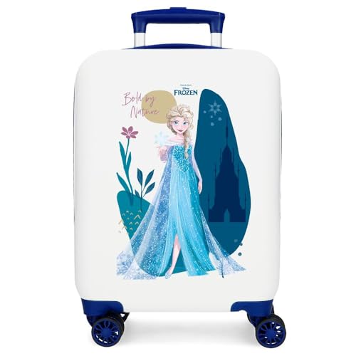 Joumma Disney Nature is Magical - Die Eiskönigin II Kabinenkoffer, weiß, 33 x 50 x 20 cm, starr, 2 kg, 2 kg, 33 l, Handgepäck, weiß, Talla única, Kabinenkoffer Joumma Disney Nature is Magical - Die Eiskönigin II Kabinenkoffer, weiß, 33 x 50 x 20 cm, starr, 2 kg, 2 kg, 33 l, Handgepäck, weiß, Talla única, Kabinenkoffer von Disney