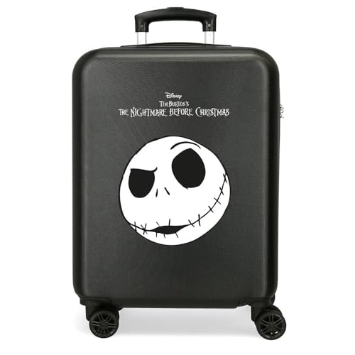 Disney Joumma Nightmare Kabinenkoffer, Schwarz, 38 x 55 x 20 cm, starr, 2 kg, seitlicher Kombinationsverschluss, ABS, 2 kg, 35 l, Handgepäck, Schwarz, Talla única, Kabinenkoffer Disney Joumma Nightmare Kabinenkoffer, Schwarz, 38 x 55 x 20 cm, starr, 2 kg, seitlicher Kombinationsverschluss, ABS, 2 kg, 35 l, Handgepäck, Schwarz, Talla única, Kabinenkoffer von Disney