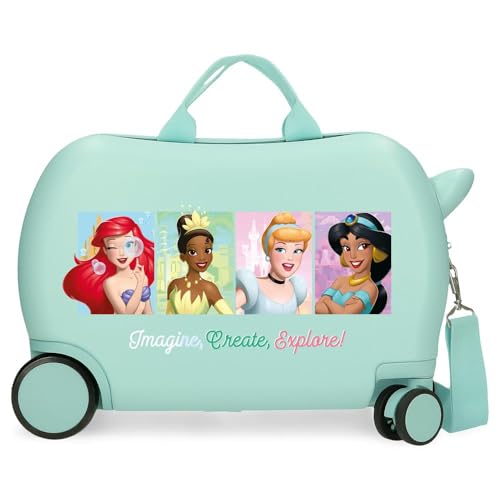 Joumma Disney Princess Kinderkoffer, Blau, 45 x 31 x 20 cm, starr, 1,8 kg, seitlicher Kombinationsverschluss, ABS, 1,8 kg, 27,9 l, Handgepäck, blau, Talla única, Kinderkoffer Joumma Disney Princess Kinderkoffer, Blau, 45 x 31 x 20 cm, starr, 1,8 kg, seitlicher Kombinationsverschluss, ABS, 1,8 kg, 27,9 l, Handgepäck, blau, Talla única, Kinderkoffer von Disney