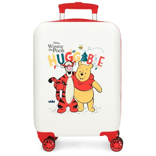 Joumma Disney Winnie Puuh 2 Kabinenkoffer, weiß, 33 x 50 x 20 cm, starr, 2 kg, 2 kg, 33 l, Handgepäck, weiß, Talla única, Kabinenkoffer Joumma Disney Winnie Puuh 2 Kabinenkoffer, weiß, 33 x 50 x 20 cm, starr, 2 kg, 2 kg, 33 l, Handgepäck, weiß, Talla única, Kabinenkoffer von Disney