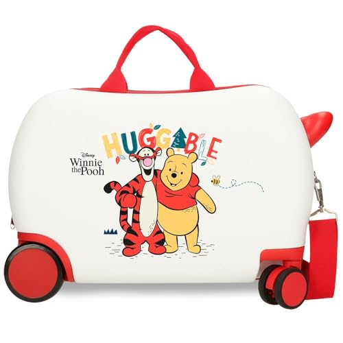 Joumma Disney Winnie Puuh 2 Kinderkoffer weiß 45 x 31 x 20 cm starr 1,8 kg Seitenkombinationsverschluss ABS 1,8 kg 27,9 l Handgepäck, weiß, Talla única, Kinderkoffer Joumma Disney Winnie Puuh 2 Kinderkoffer weiß 45 x 31 x 20 cm starr 1,8 kg Seitenkombinationsverschluss ABS 1,8 kg 27,9 l Handgepäck, weiß, Talla única, Kinderkoffer von Disney