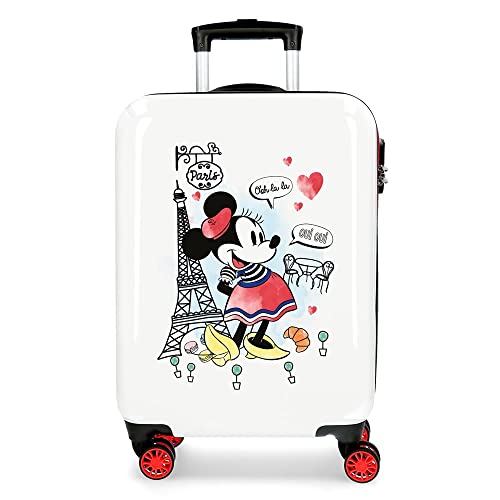 Disney Minnie Around The World Kabinenkoffer Rot 38x55x20 cms Hartschalen ABS Kombinationsschloss 34L 2,6Kgs 4 Doppelräder Handgepäck Disney Minnie Around The World Kabinenkoffer Rot 38x55x20 cms Hartschalen ABS Kombinationsschloss 34L 2,6Kgs 4 Doppelräder Handgepäck von Disney