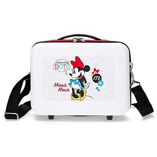 Kulturbeutel, anpassbar an Trolley Minnie Enjoy The Day Dots Rot Kulturbeutel, anpassbar an Trolley Minnie Enjoy The Day Dots Rot von Disney