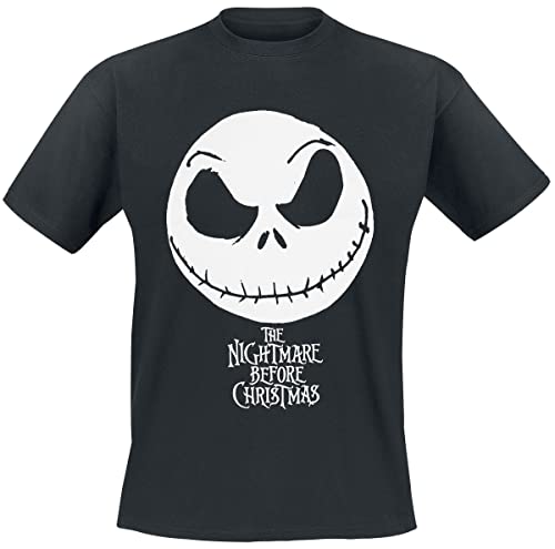 Disney Herren Jack Face Arbeits-T-Shirt, Schwarz, XL-XXL EU Disney Herren Jack Face Arbeits-T-Shirt, Schwarz, XL-XXL EU von Disney