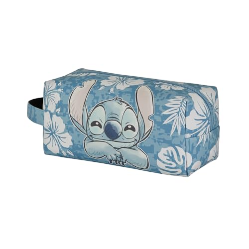 Lilo und Stitch Aloha-Brick Plus Reise-Kosmetiktasche, Blau, 25 x 12 cm Lilo und Stitch Aloha-Brick Plus Reise-Kosmetiktasche, Blau, 25 x 12 cm von Disney