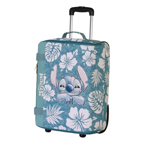 Lilo und Stitch Aloha-Faltbarer Kabinenkoffer, Blau Lilo und Stitch Aloha-Faltbarer Kabinenkoffer, Blau von Disney