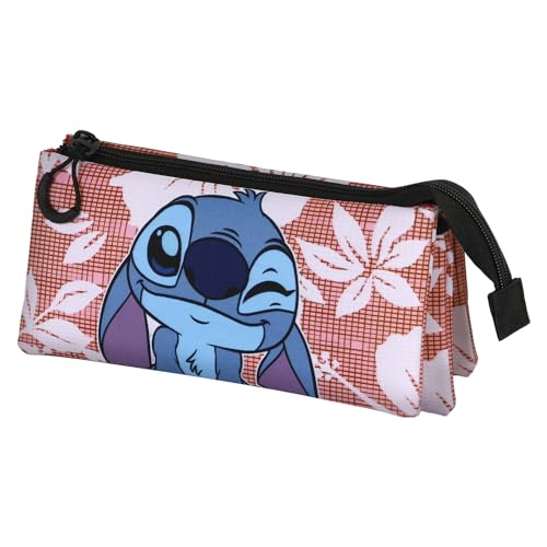 Lilo und Stitch Maui-FAN Dreifach Federmäppchen 2.0, Rosa Lilo und Stitch Maui-FAN Dreifach Federmäppchen 2.0, Rosa von Disney