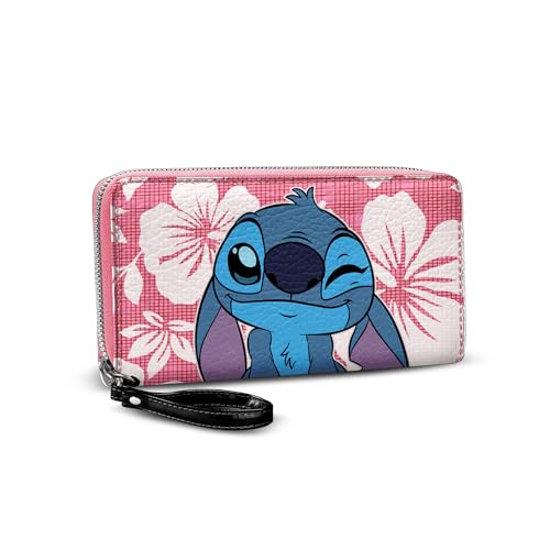 Lilo und Stitch Maui-Unverzichtbare Geldbörse, Rosa, 19 x 10 cm von Disney