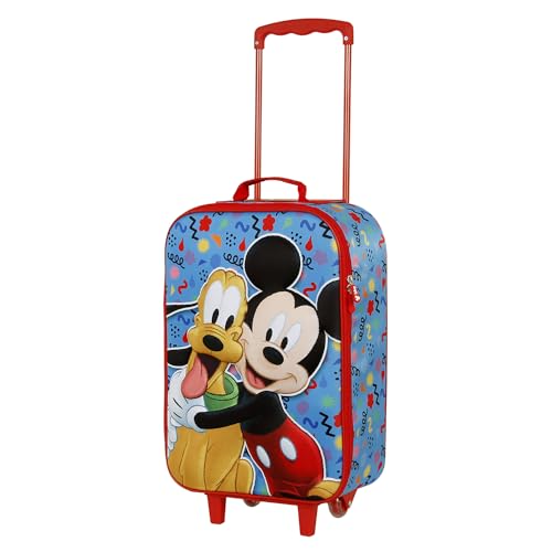 Disney Mates-Soft 3D Trolley-Koffer, Blau, 17 x 33 x 52 cm, Kapazität 26 L Disney Mates-Soft 3D Trolley-Koffer, Blau, 17 x 33 x 52 cm, Kapazität 26 L von Disney