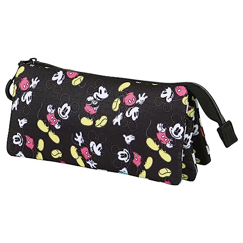 Micky Maus Pop-ECO Dreifach Federmäppchen, Schwarz Micky Maus Pop-ECO Dreifach Federmäppchen, Schwarz von Disney