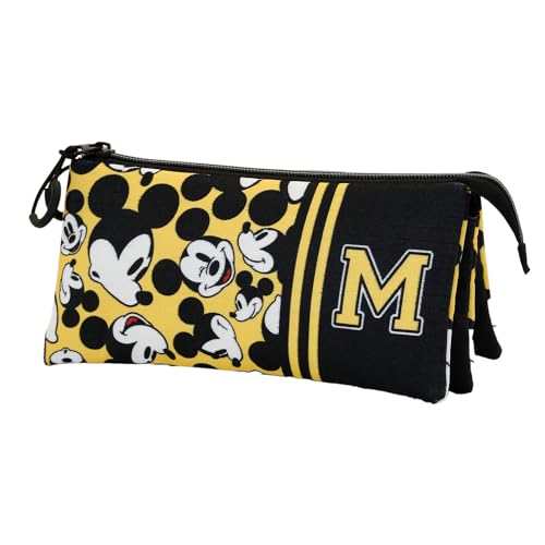 Micky Maus Yellow-ECO Dreifach Federmäppchen, Gelb Micky Maus Yellow-ECO Dreifach Federmäppchen, Gelb von Disney