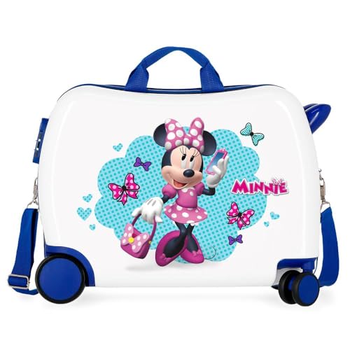 Disney Minnie Good Mood Kinder-Koffer Mehrfarbig 50x38x20 cms Hartschalen ABS Kombinationsschloss 2,1Kgs 4 Räder Handgepäck Disney Minnie Good Mood Kinder-Koffer Mehrfarbig 50x38x20 cms Hartschalen ABS Kombinationsschloss 2,1Kgs 4 Räder Handgepäck von Disney